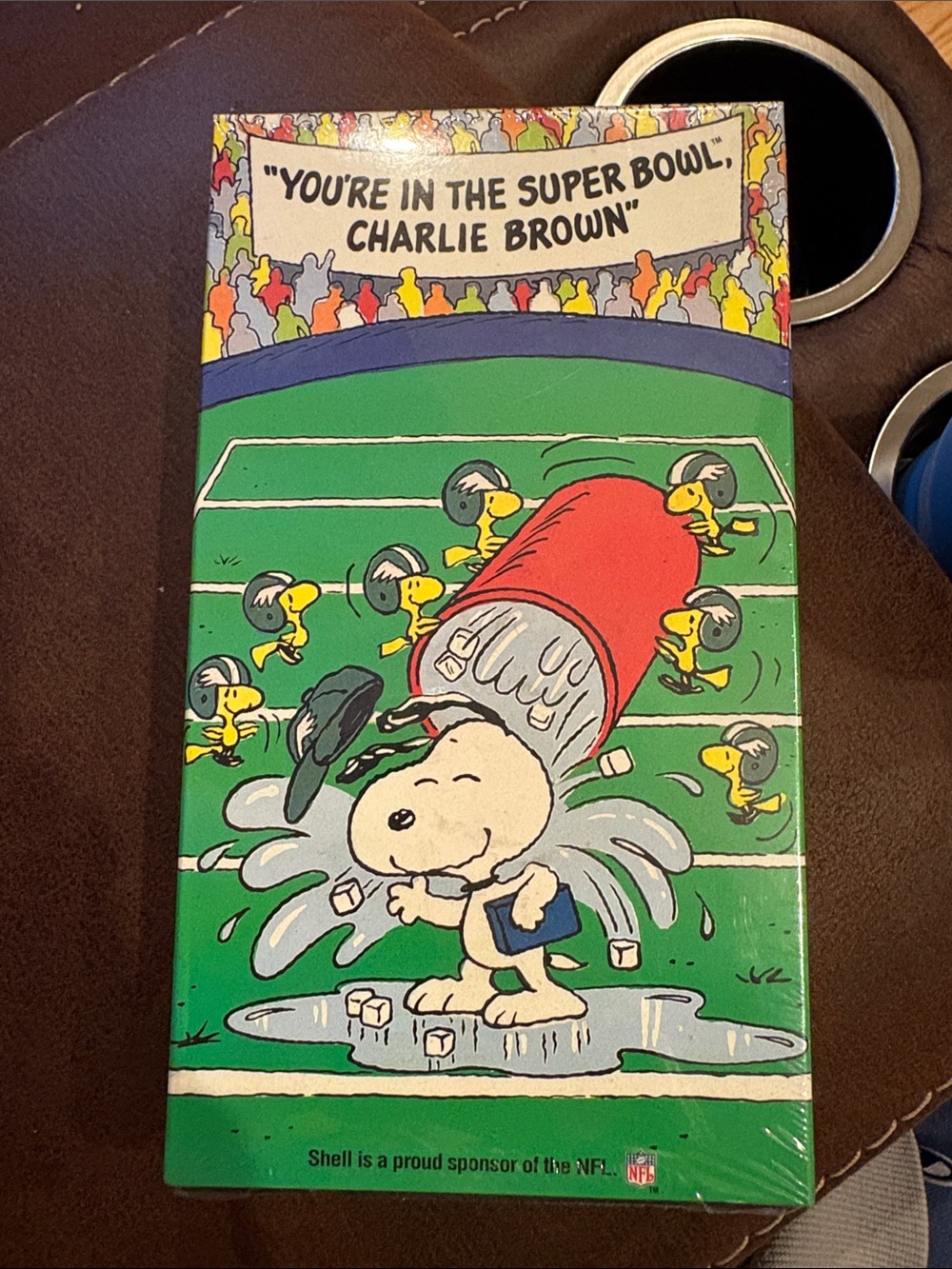 Peanuts "You're in the Super Bowl, Charlie Brown" VHS